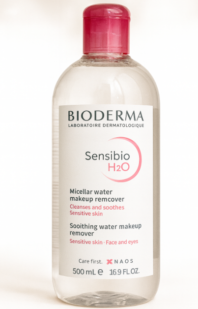 BIODERMA SENSIBIO H2O AGUA MICELLAR 500 ML bomba inversa