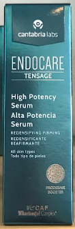 CANTABRIA ENDOCARE Tensage Serum Alta Potencia