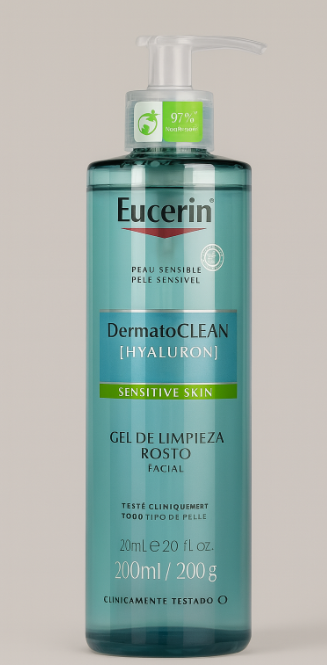 EUCERIN DermatoCLEAN hyaluron Gel limpiador facil 200ML