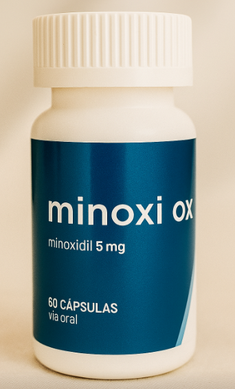 MINOXI minoxi ox minoxidil 1.0mg 60 capsulas