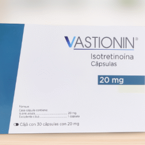 VASTIONIN 20mg  Isotretinoina caja con 30 capsulas